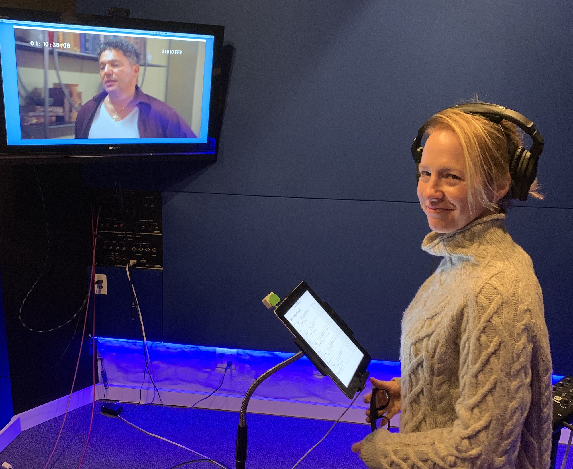 Amy Hargreaves in Vocal Room ADR 2